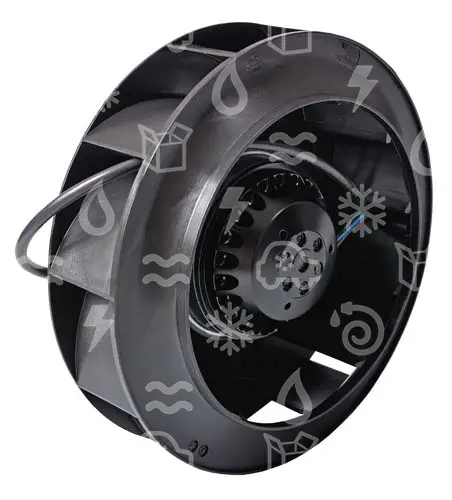 ventilátor radiální EBM PAPST, 220 mm, R2E220AA4005